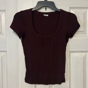 Cotton On Chocolate Brown Tee